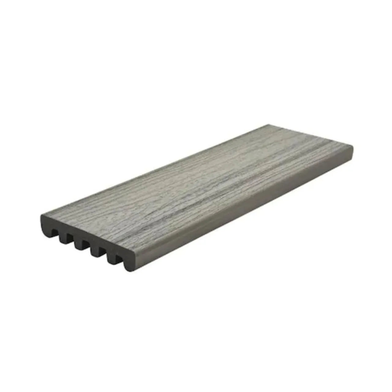 Enhance Naturals 1 in. x 5-1/2 in. x 8 ft. Square Edge Composite Decking Board - Foggy Wharf
